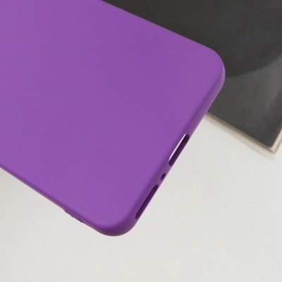 Чохол Silicone Cover Lakshmi Full Camera (A) для Xiaomi Redmi Note 13 4G Фіолетовий / Purple