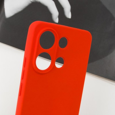 Чохол Silicone Cover Lakshmi Full Camera (A) для Xiaomi Redmi Note 13 4G Червоний / Red