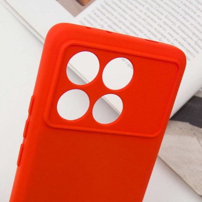 Чохол Silicone Cover Lakshmi Full Camera (A) для Xiaomi Redmi Note 13 Pro 4G / Poco M6 Pro 4G Червоний / Red