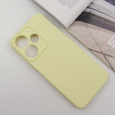Чохол Silicone Cover Lakshmi Full Camera (AA) для Xiaomi Redmi 13 4G / Poco M6 4G Жовтий / Mellow Yellow