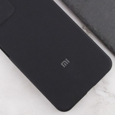 Чохол Silicone Cover Lakshmi Full Camera (AAA) with Logo для Xiaomi Redmi 13 4G / Poco M6 4G Чорний / Black