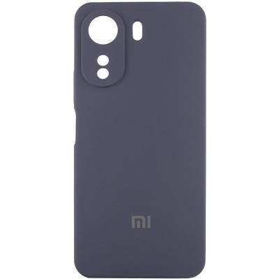 Чохол Silicone Cover Lakshmi Full Camera (AAA) with Logo для Xiaomi Redmi 13C / Poco C65 Сірий / Dark Gray Чохол Silicone Cover Lakshmi Full Camera (AAA) with Logo для Xiaomi Redmi 13C / Poco C65 Сірий / Dark Gray