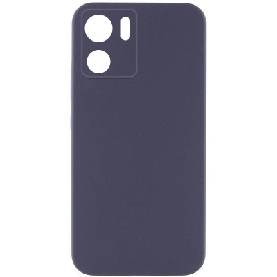 Чохол Silicone Cover Lakshmi Full Camera (AAA) для Motorola Edge 40 Сірий / Dark Gray