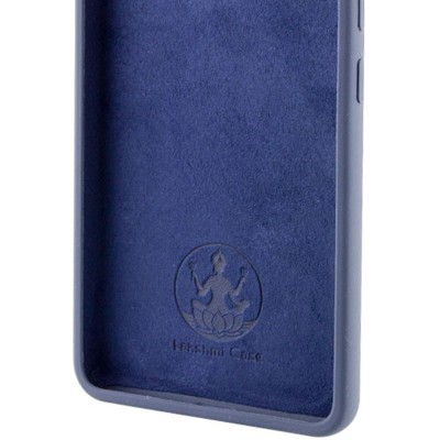 Чохол Silicone Cover Lakshmi Full Camera (AAA) для Motorola Moto E40 Темно-синій / Midnight blue
