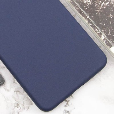 Чохол Silicone Cover Lakshmi Full Camera (AAA) для Motorola Moto E40 Темно-синій / Midnight blue