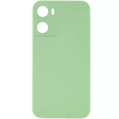 Чохол Silicone Cover Lakshmi Full Camera (AAA) для Oppo A57s / A77s М'ятний / Mint