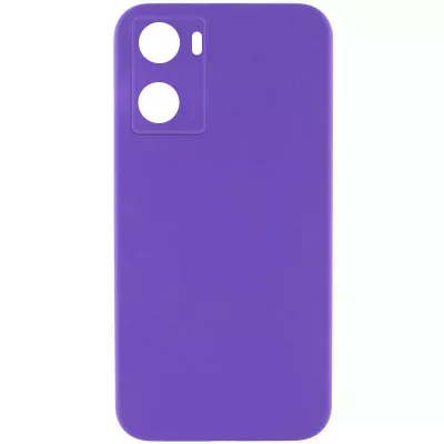 Чохол Silicone Cover Lakshmi Full Camera (AAA) для Oppo A57s / A77s Фіолетовий / Amethyst