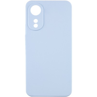 Чохол Silicone Cover Lakshmi Full Camera (AAA) для Oppo A78 4G Блакитний / Sweet Blue