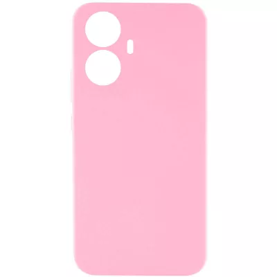 Чохол Silicone Cover Lakshmi Full Camera (AAA) для Realme 10 Pro+ Рожевий / Light pink