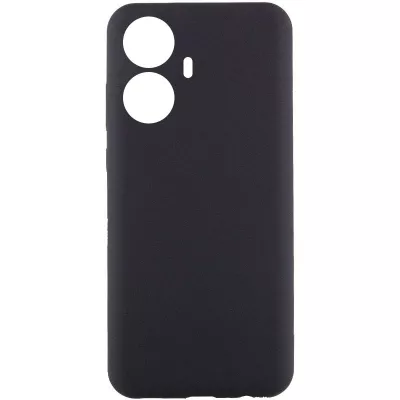 Чохол Silicone Cover Lakshmi Full Camera (AAA) для Realme 10 Pro+ Чорний / Black