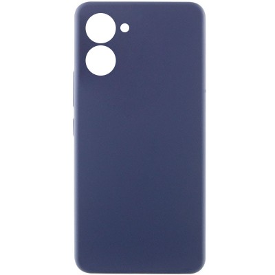 Чохол Silicone Cover Lakshmi Full Camera (AAA) для Realme C33 Темно-синій / Midnight blue Чохол Silicone Cover Lakshmi Full Camera (AAA) для Realme C33 Темно-синій / Midnight blue