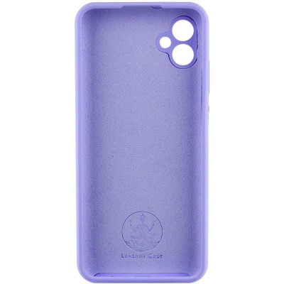 Чохол Silicone Cover Lakshmi Full Camera (AAA) для Samsung Galaxy A04e Бузковий / Dasheen Чохол Silicone Cover Lakshmi Full Camera (AAA) для Samsung Galaxy A04e Бузковий / Dasheen