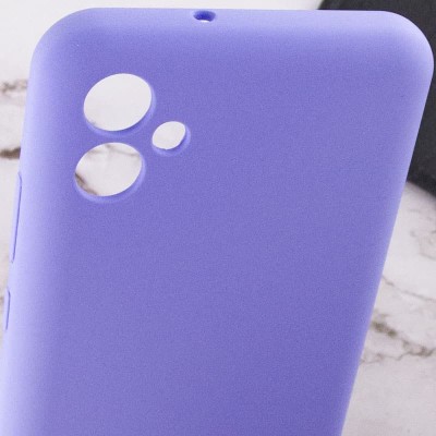 Чохол Silicone Cover Lakshmi Full Camera (AAA) для Samsung Galaxy A04e Бузковий / Dasheen Чохол Silicone Cover Lakshmi Full Camera (AAA) для Samsung Galaxy A04e Бузковий / Dasheen