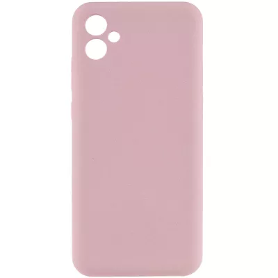 Чохол Silicone Cover Lakshmi Full Camera (AAA) для Samsung Galaxy A04e Рожевий / Pink Sand