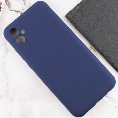 Чохол Silicone Cover Lakshmi Full Camera (AAA) для Samsung Galaxy A04e Темно-синій / Midnight blue Чохол Silicone Cover Lakshmi Full Camera (AAA) для Samsung Galaxy A04e Темно-синій / Midnight blue
