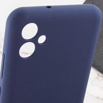 Чохол Silicone Cover Lakshmi Full Camera (AAA) для Samsung Galaxy A04e Темно-синій / Midnight blue Чохол Silicone Cover Lakshmi Full Camera (AAA) для Samsung Galaxy A04e Темно-синій / Midnight blue