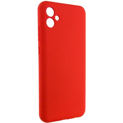 Чохол Silicone Cover Lakshmi Full Camera (AAA) для Samsung Galaxy A04e Червоний / Red