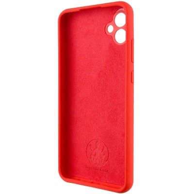 Чохол Silicone Cover Lakshmi Full Camera (AAA) для Samsung Galaxy A04e Червоний / Red