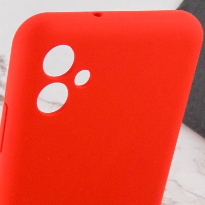 Чохол Silicone Cover Lakshmi Full Camera (AAA) для Samsung Galaxy A04e Червоний / Red
