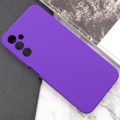 Чохол Silicone Cover Lakshmi Full Camera (AAA) для Samsung Galaxy A24 4G Фіолетовий / Amethyst