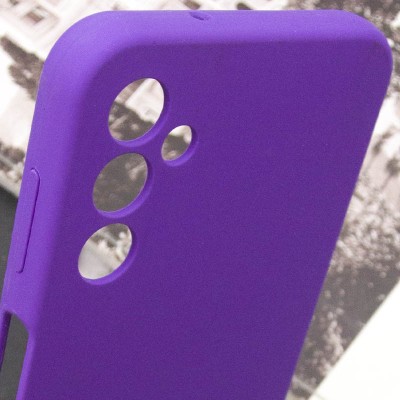 Чохол Silicone Cover Lakshmi Full Camera (AAA) для Samsung Galaxy A24 4G Фіолетовий / Amethyst