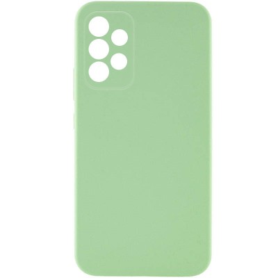 Чохол Silicone Cover Lakshmi Full Camera (AAA) для Samsung Galaxy A52 4G / A52 5G / A52s М'ятний / Mint
