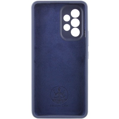 Чохол Silicone Cover Lakshmi Full Camera (AAA) для Samsung Galaxy A52 4G / A52 5G / A52s Темно-синій / Midnight blue