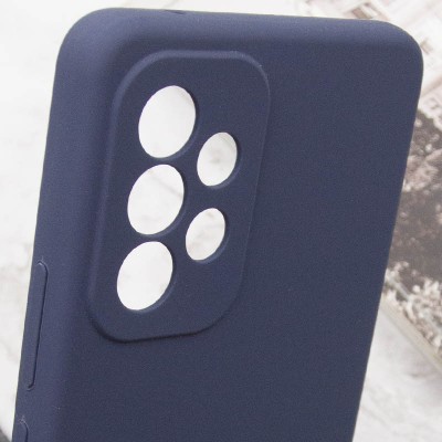 Чохол Silicone Cover Lakshmi Full Camera (AAA) для Samsung Galaxy A52 4G / A52 5G / A52s Темно-синій / Midnight blue
