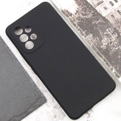 Чохол Silicone Cover Lakshmi Full Camera (AAA) для Samsung Galaxy A73 5G Чорний / Black