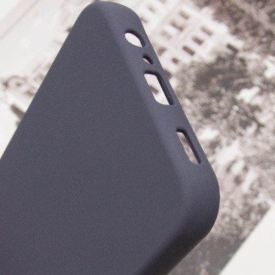 Чохол Silicone Cover Lakshmi Full Camera (AAA) для Samsung Galaxy M14 5G Сірий / Dark Gray