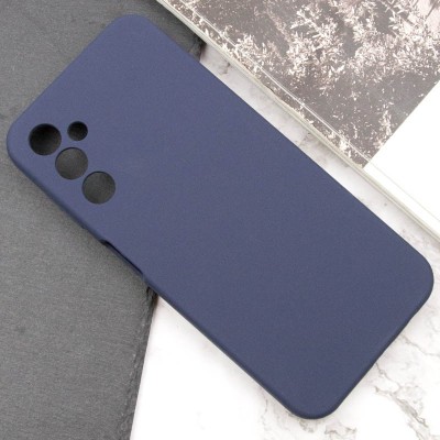 Чохол Silicone Cover Lakshmi Full Camera (AAA) для Samsung Galaxy M14 5G Темно-синій / Midnight blue