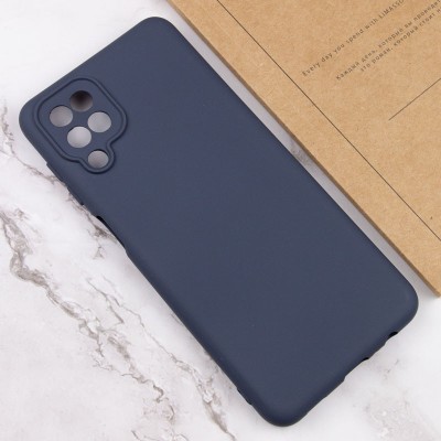 Чохол Silicone Cover Lakshmi Full Camera (AAA) для Samsung Galaxy M33 5G Темно-синій / Midnight blue