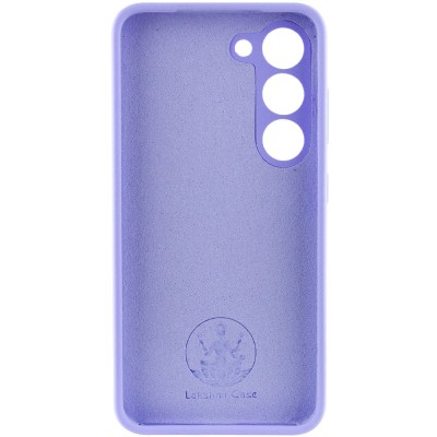 Чохол Silicone Cover Lakshmi Full Camera (AAA) для Samsung Galaxy S23 Бузковий / Dasheen