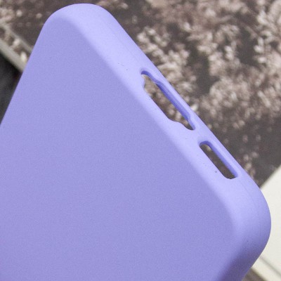 Чохол Silicone Cover Lakshmi Full Camera (AAA) для Samsung Galaxy S23 Бузковий / Dasheen