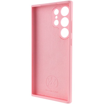 Чохол Silicone Cover Lakshmi Full Camera (AAA) для Samsung Galaxy S24 Ultra Рожевий / Light pink