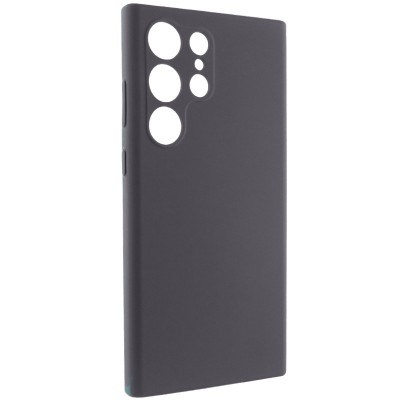 Чохол Silicone Cover Lakshmi Full Camera (AAA) для Samsung Galaxy S24 Ultra Сірий / Dark Gray