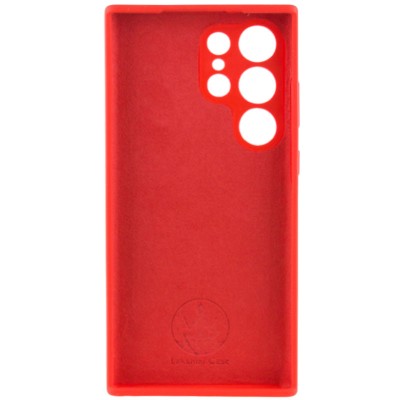 Чохол Silicone Cover Lakshmi Full Camera (AAA) для Samsung Galaxy S24 Ultra Червоний / Red