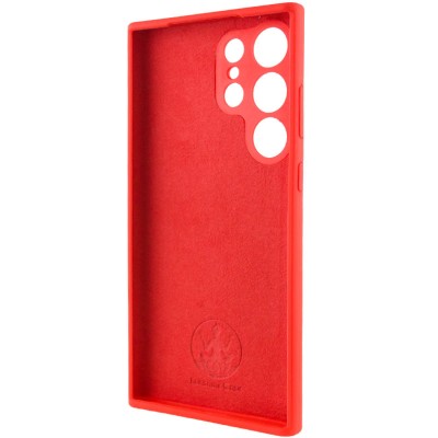 Чохол Silicone Cover Lakshmi Full Camera (AAA) для Samsung Galaxy S24 Ultra Червоний / Red