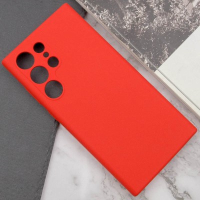 Чохол Silicone Cover Lakshmi Full Camera (AAA) для Samsung Galaxy S24 Ultra Червоний / Red