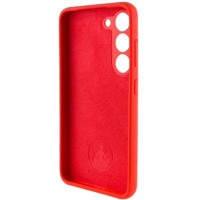 Чохол Silicone Cover Lakshmi Full Camera (AAA) для Samsung Galaxy S24+ Червоний / Red