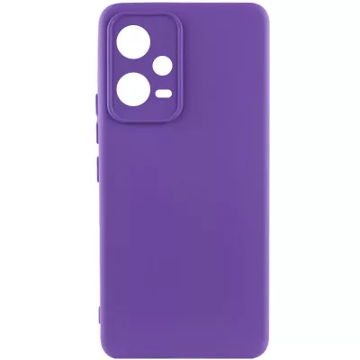Чохол Silicone Cover Lakshmi Full Camera (AAA) для Xiaomi Poco X5 5G / Redmi Note 12 5G Фіолетовий / Amethyst