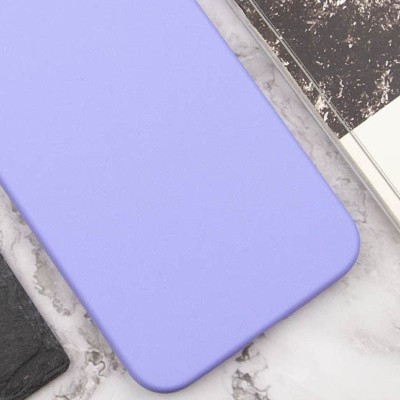 Чохол Silicone Cover Lakshmi Full Camera (AAA) для Xiaomi Redmi 12 Бузковий / Dasheen