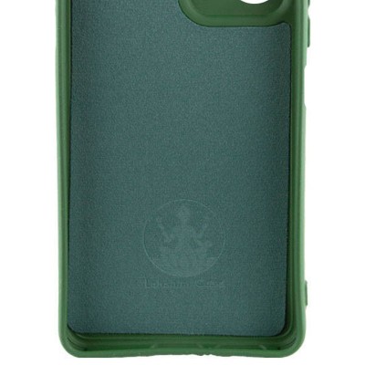Чохол Silicone Cover Lakshmi Full Camera (AAA) для Xiaomi Redmi 12 Зелений / Cyprus Green