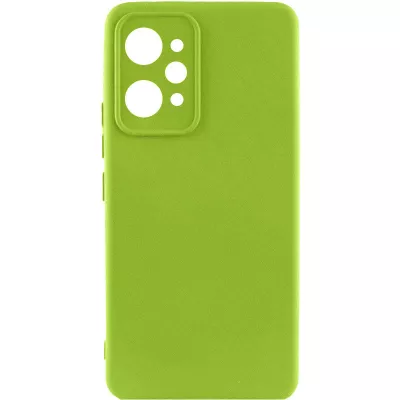 Чохол Silicone Cover Lakshmi Full Camera (AAA) для Xiaomi Redmi 12 М'ятний / Mint