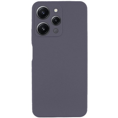 Чохол Silicone Cover Lakshmi Full Camera (AAA) для Xiaomi Redmi 12 Сірий / Dark Gray Чохол Silicone Cover Lakshmi Full Camera (AAA) для Xiaomi Redmi 12 Сірий / Dark Gray