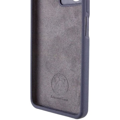 Чохол Silicone Cover Lakshmi Full Camera (AAA) для Xiaomi Redmi 12 Темно-синій / Midnight blue