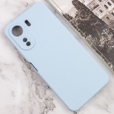 Чохол Silicone Cover Lakshmi Full Camera (AAA) для Xiaomi Redmi 13C / Poco C65 Блакитний / Sweet Blue