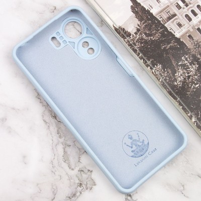 Чохол Silicone Cover Lakshmi Full Camera (AAA) для Xiaomi Redmi 13C / Poco C65 Блакитний / Sweet Blue