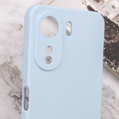 Чохол Silicone Cover Lakshmi Full Camera (AAA) для Xiaomi Redmi 13C / Poco C65 Блакитний / Sweet Blue