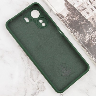 Чохол Silicone Cover Lakshmi Full Camera (AAA) для Xiaomi Redmi 13C / Poco C65 Зелений / Cyprus Green